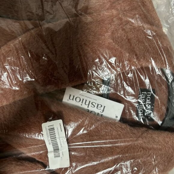 Luxe Brown Overcoat - Brand New - Picture 6 of 6